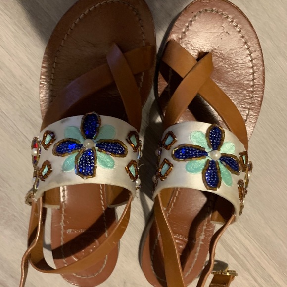 Tory Burch Jeweled Sandals - Picture 3 of 4